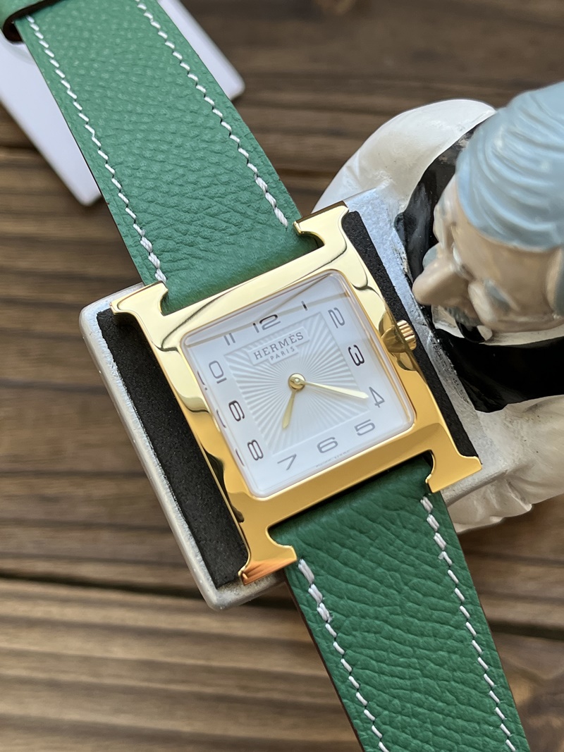 BV공장 에르메스 Hermes H Hour 26MM 옐로우골드 (시계)