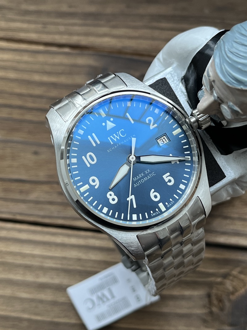 V7공장 IWC 마크20 블루 다이얼 자알리톨 브레이슬릿 (시계)